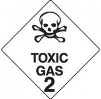 Class 2.3 Dangerous Goods Warning Triangle