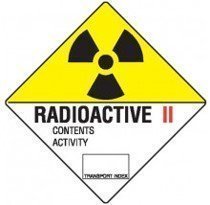 Class 7.2 Dangerous Goods Warning Triangle