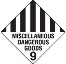 Class 9 Dangerous Goods Warning Triangle