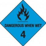 dangerous when wet