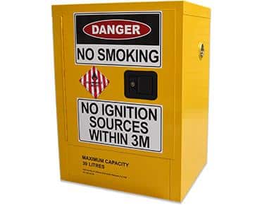 Class 4 dangerous goods safety cabinet