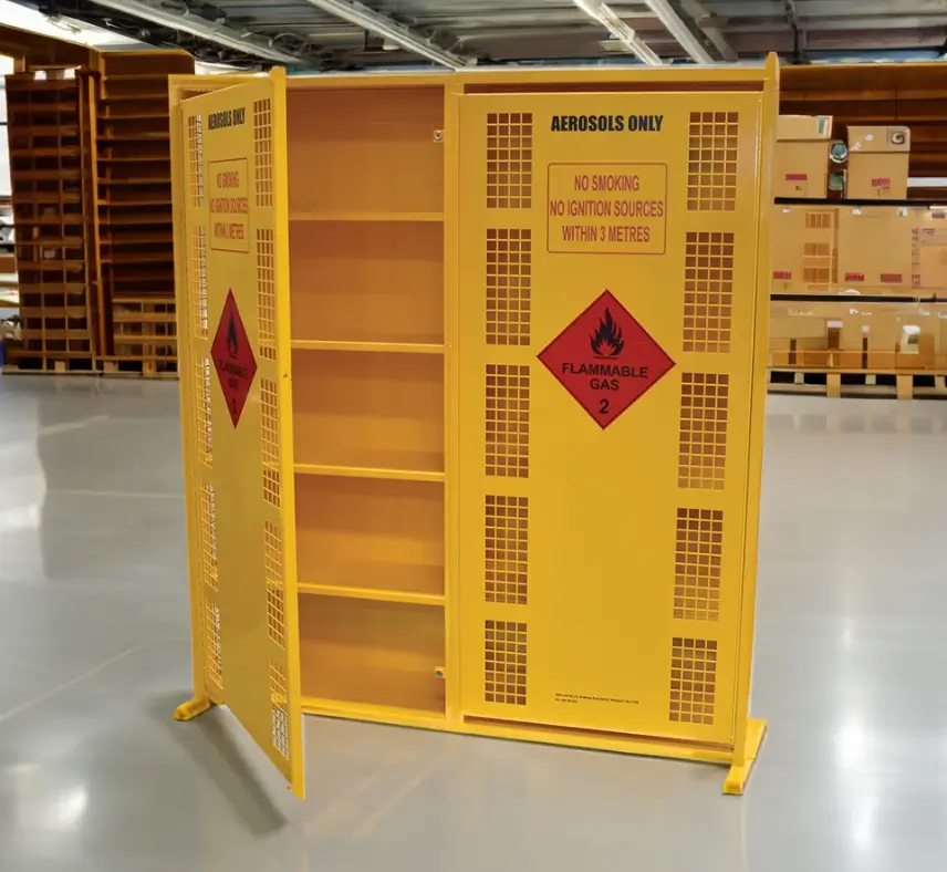 Aerosol Can Storage Cages Feature