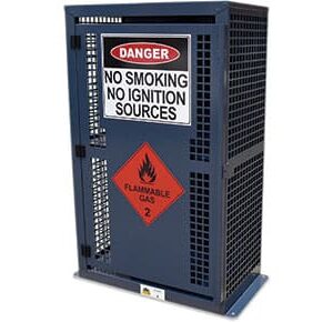 9kg LPG Gas Cylinder Cage - 4 x BBQ Bottles