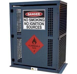 9kg LPG Gas Cylinder Cage - 6 x BBQ Bottles