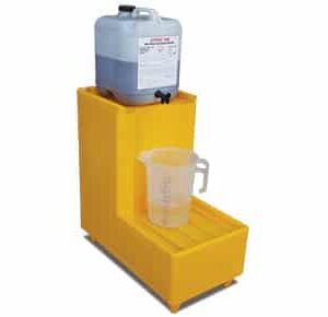 Polyethylene bunded decant stand - 40L