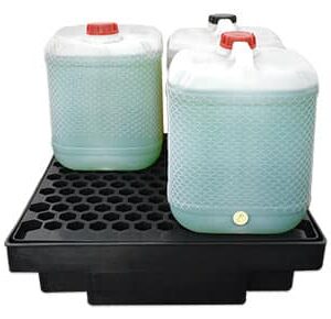 Low profile polyethylene drum bund - small