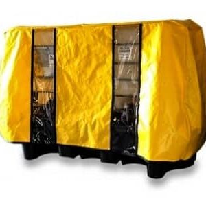 Canvacon Cover for Polyethylene Double IBC Bund Containment