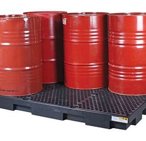 Low profile polyethylene drum bund - 6 drum