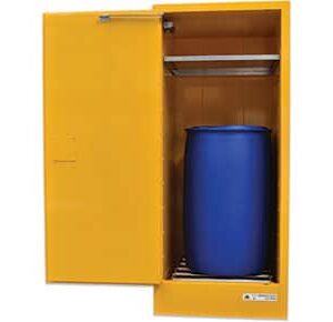 205 Litre Indoor Vertical Drum Flammable Liquids Cabinet