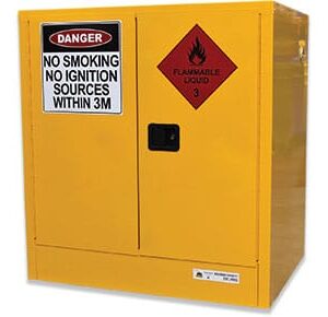 250 Litre Indoor Flammable Liquids Cabinet (Low Line)