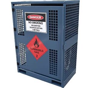 Forklift Gas Cylinder Cage - Q/T/TS size - 2 x Bottles