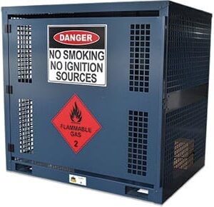 Forklift Gas Cylinder Cage - Q/T/TS size - 6 x Bottles