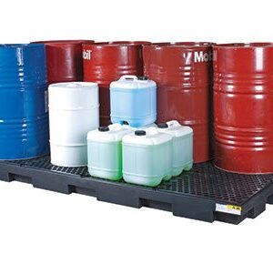Low profile polyethylene drum bund - 8 drum