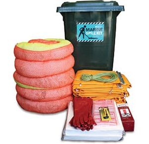 Marine Spill Kit: Marine & Water 275L Absorbent Capacity