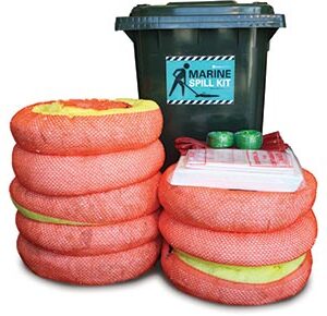 Marine Spill Kit: Large 363L Absorbent Capacity