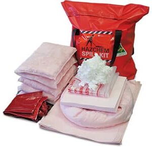 Spill Kit: Hazchem - Pack bag 62L absorbent capacity