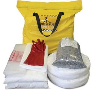 Spill Kit: Oil & Fuel Indoor - Indoor Station Bag 89L Absorbent Capacity