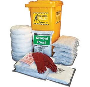 Spill Kit: Oil & Fuel Outdoor - High Performance 330L Absorbent Capacity